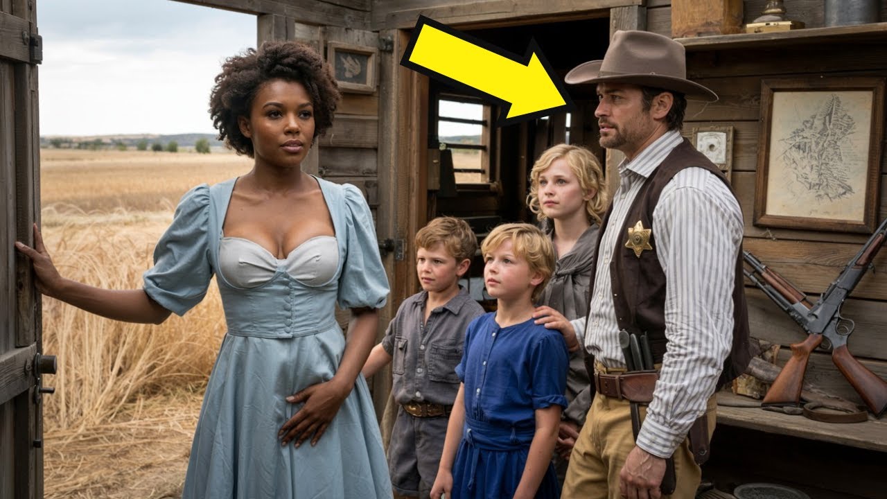 At 18 , She Married a Lone Sheriff With 4 Children… What Followed Shocked the Town