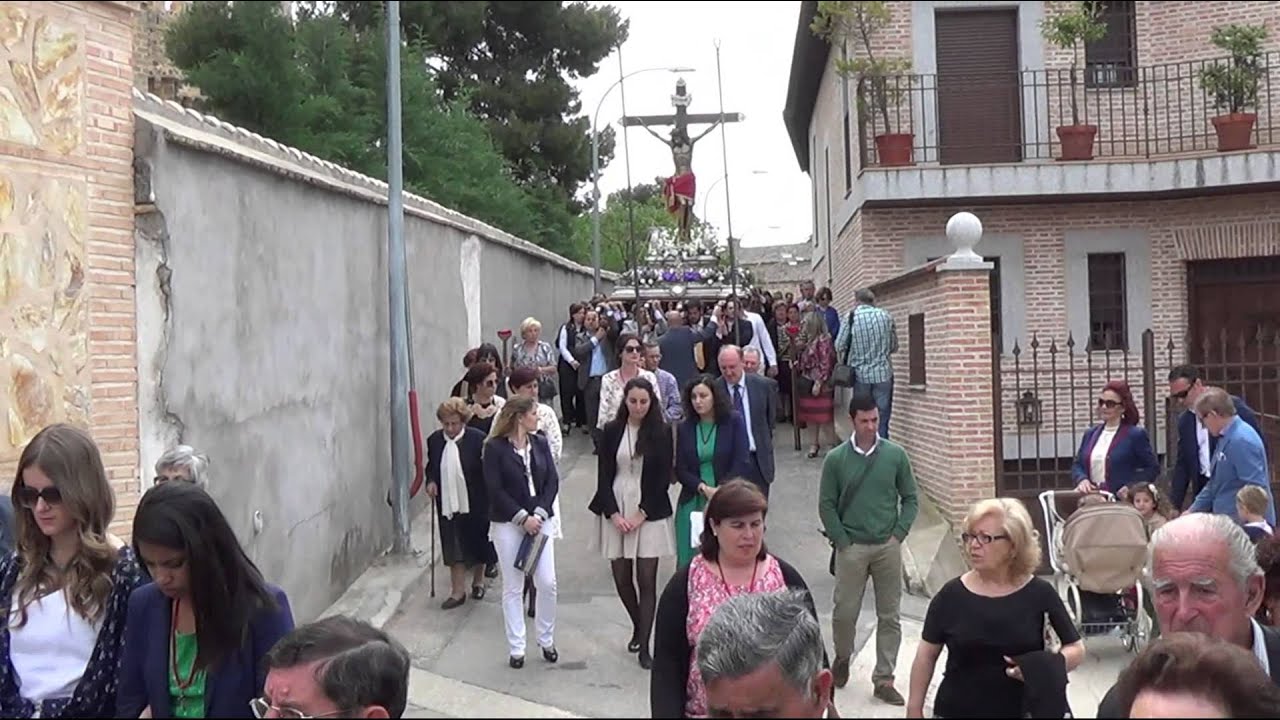 Entrada de la Virgen y Procesión de bajada del Cristo. I Encuentro de Hermandades de Guadamur
