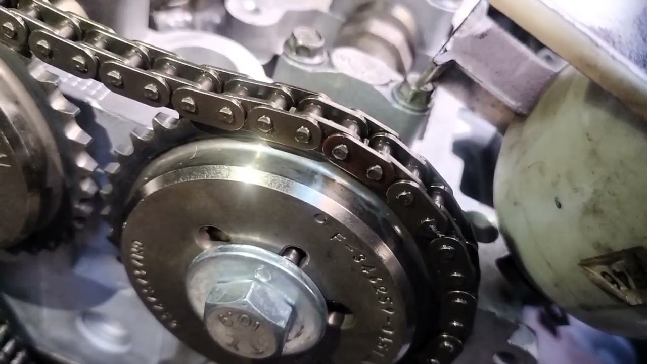 Chevrolet spark timing marks