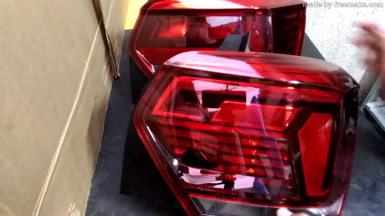 Lanterna LED ORIGINAL Polo GTS/GTI vs Lanterna Polo Nacional ( vejam os detalhes e diferenças)