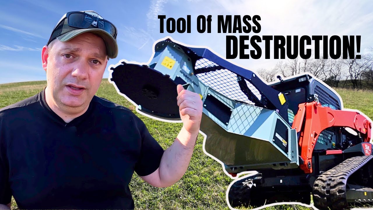 YOU WON’T BELIEVE WHAT THIS SKID STEER ATTACHMENT CAN DO! - BAUMALIGHT DSA 530 TREE SAW