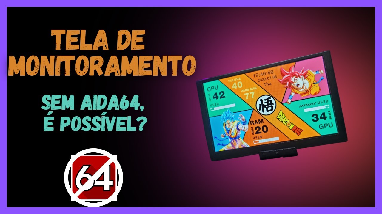 Tela para monitorar a saúde do seu PC Gamer, sem Aida64 - Turzx