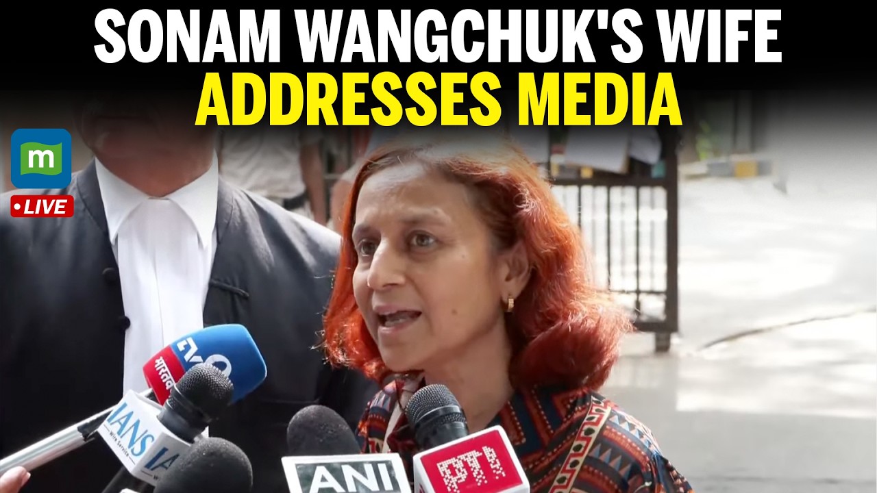 🚨 BREAKING: Sonam Wangchuk's Wife Gitanjali Angmo Speaks After Delhi High Court Hearing