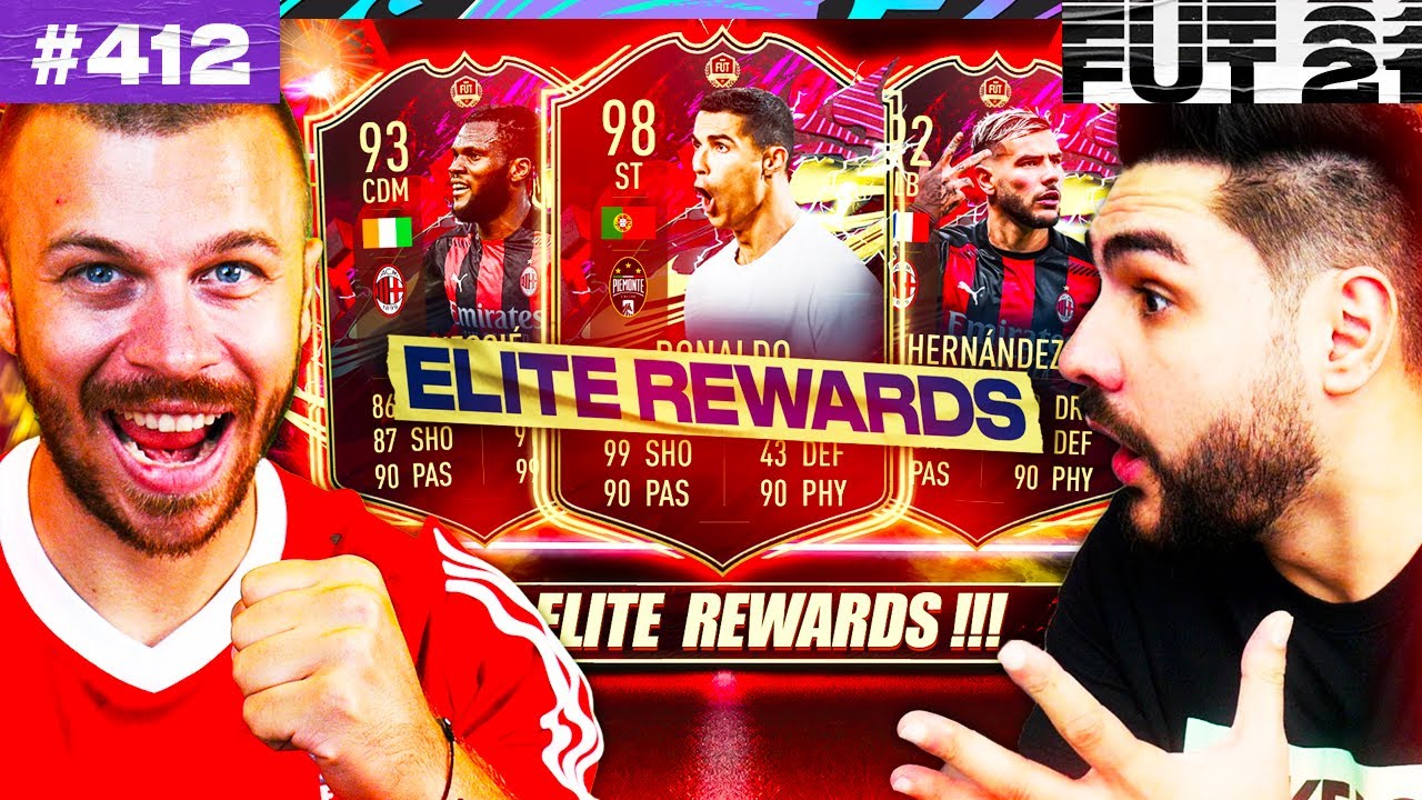 FIFA 21 MY ELITE SERIE A TOTS FUT CHAMPIONS REWARDS! OMG I JUST GOT MY MOST INSANE REWARDS SO FAR!
