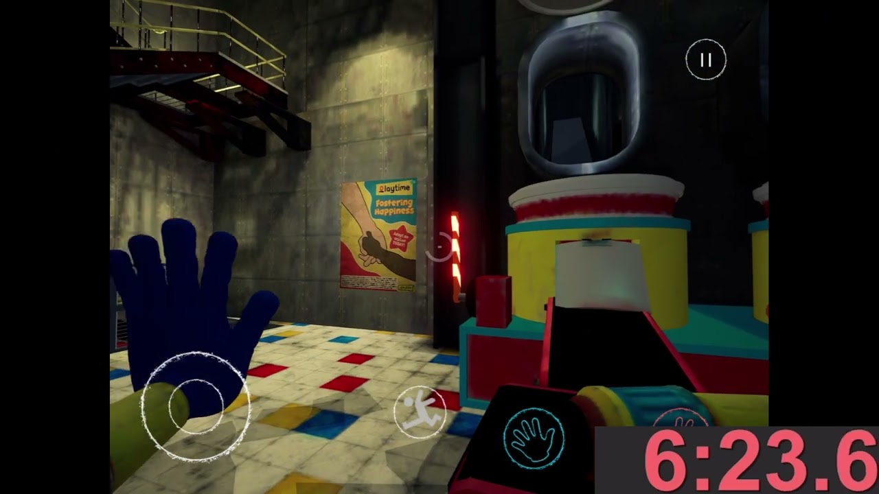 Poppy playtime chapter 1 mobile official speedrun ￼