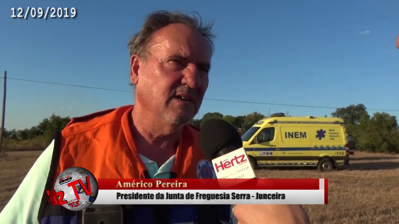 TOMAR – Rescaldo de mais um incêndio na Serra/Junceira