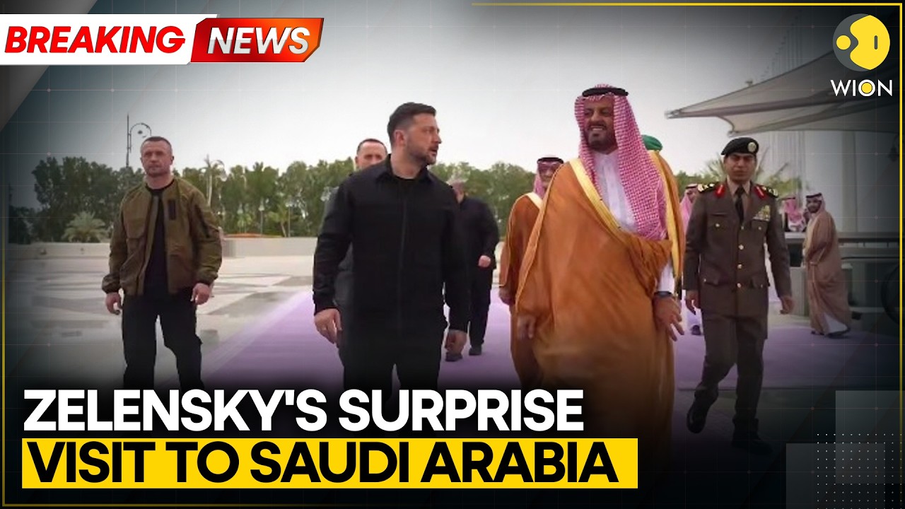 BREAKING: Zelensky Makes Surprise Saudi Arabia Visit | Air Security Deal Ahead | WION