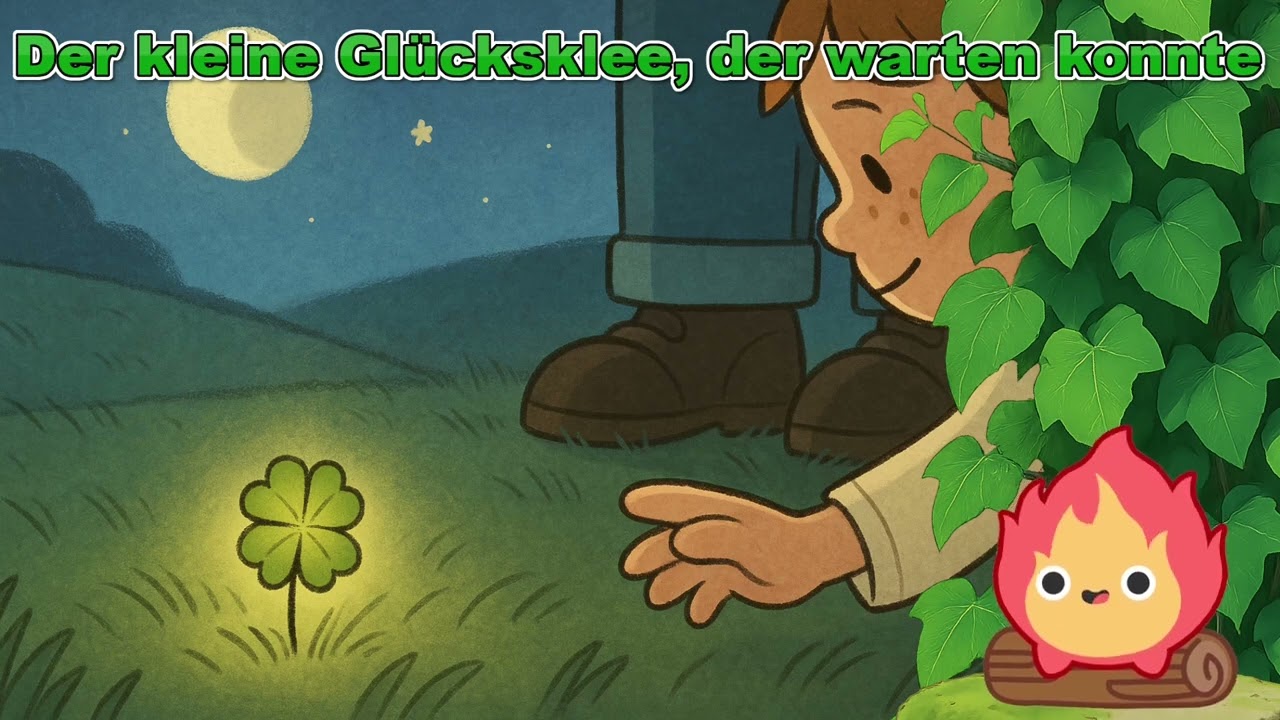 Geschichte zum Einschlafen [35#] - Der kleine Glücksklee, der warten konnte