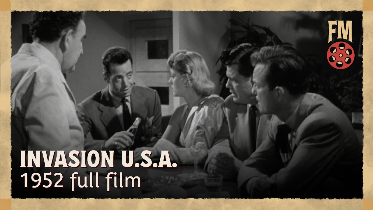 Invasion U.S.A (1952) | Full Drama War Film Film | Gerald Mohr | Peggie Castle