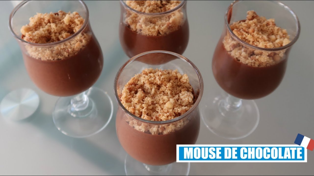 Mouse de chocolate con Supra-Sablé  RECETA FRANCESA / UMEN