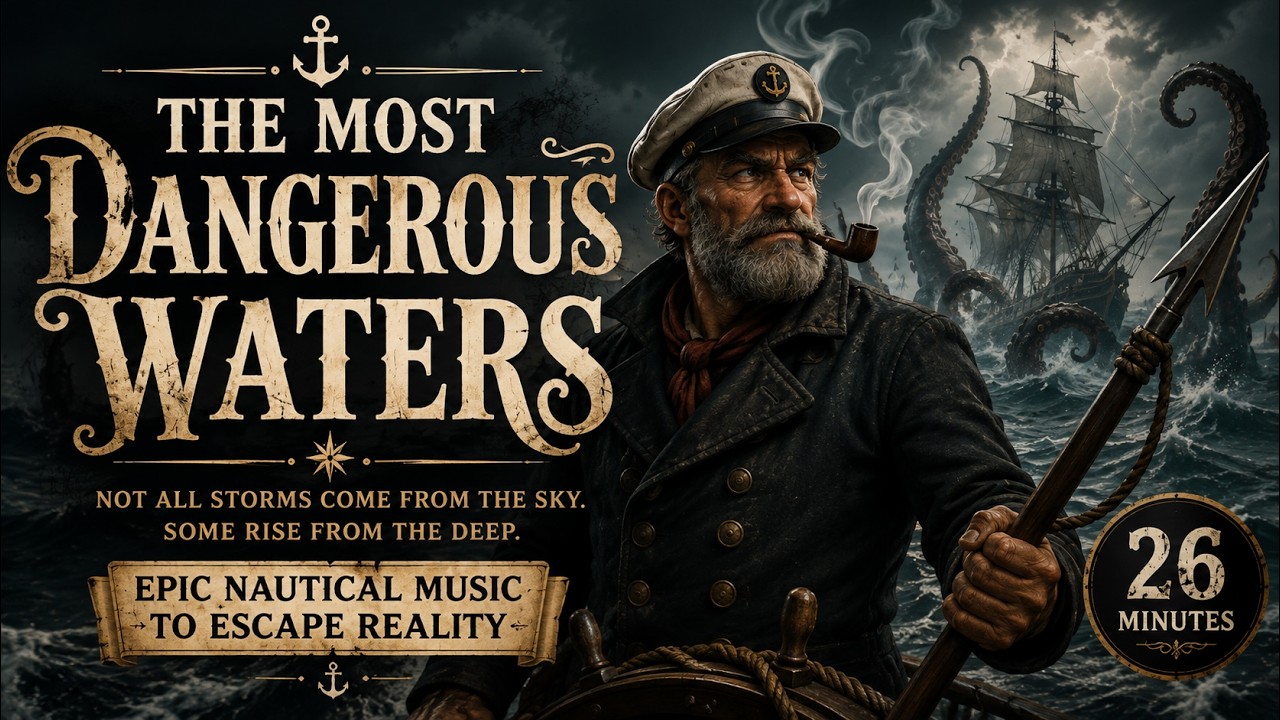 𝐃𝐀𝐍𝐆𝐄𝐑𝐎𝐔𝐒 𝐖𝐀𝐓𝐄𝐑𝐒 | Epic Nautical Music to Escape Reality⚓