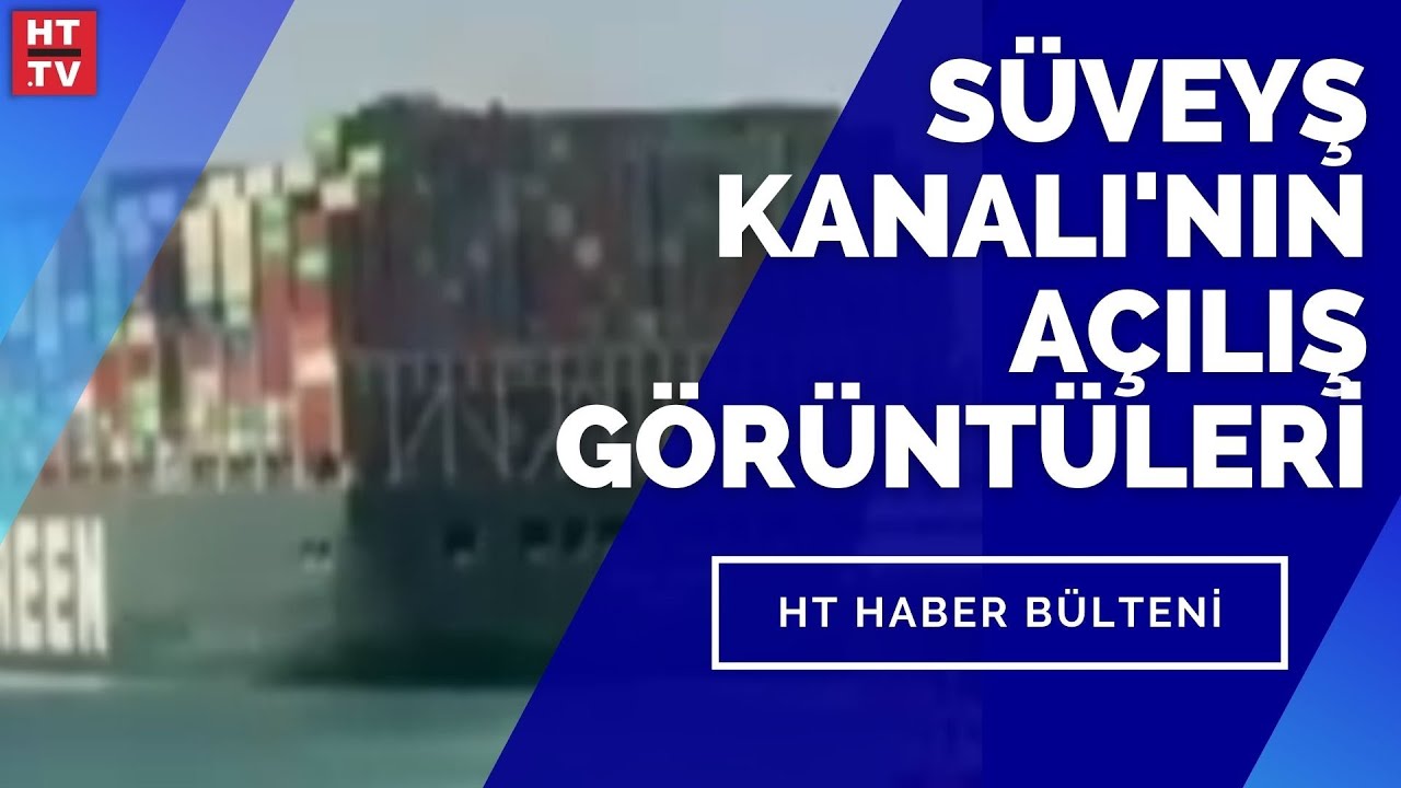 S&uuml;veyş Kanalı'nın a&ccedil;ılış g&ouml;r&uuml;nt&uuml;leri #CANLI g&ouml;r&uuml;nt&uuml;ler