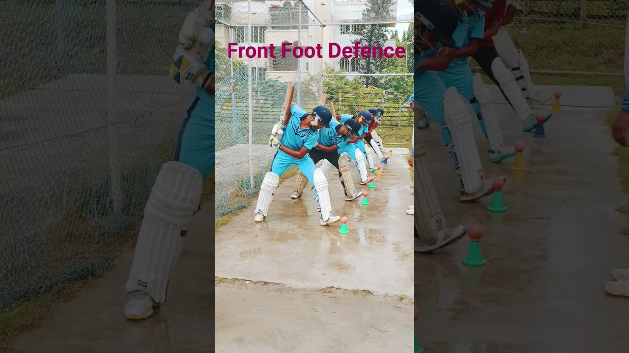 Front Foot Defence Drills || Front Foot Defence In Cricket ||#cricket #viral #shorts #youtubeshorts