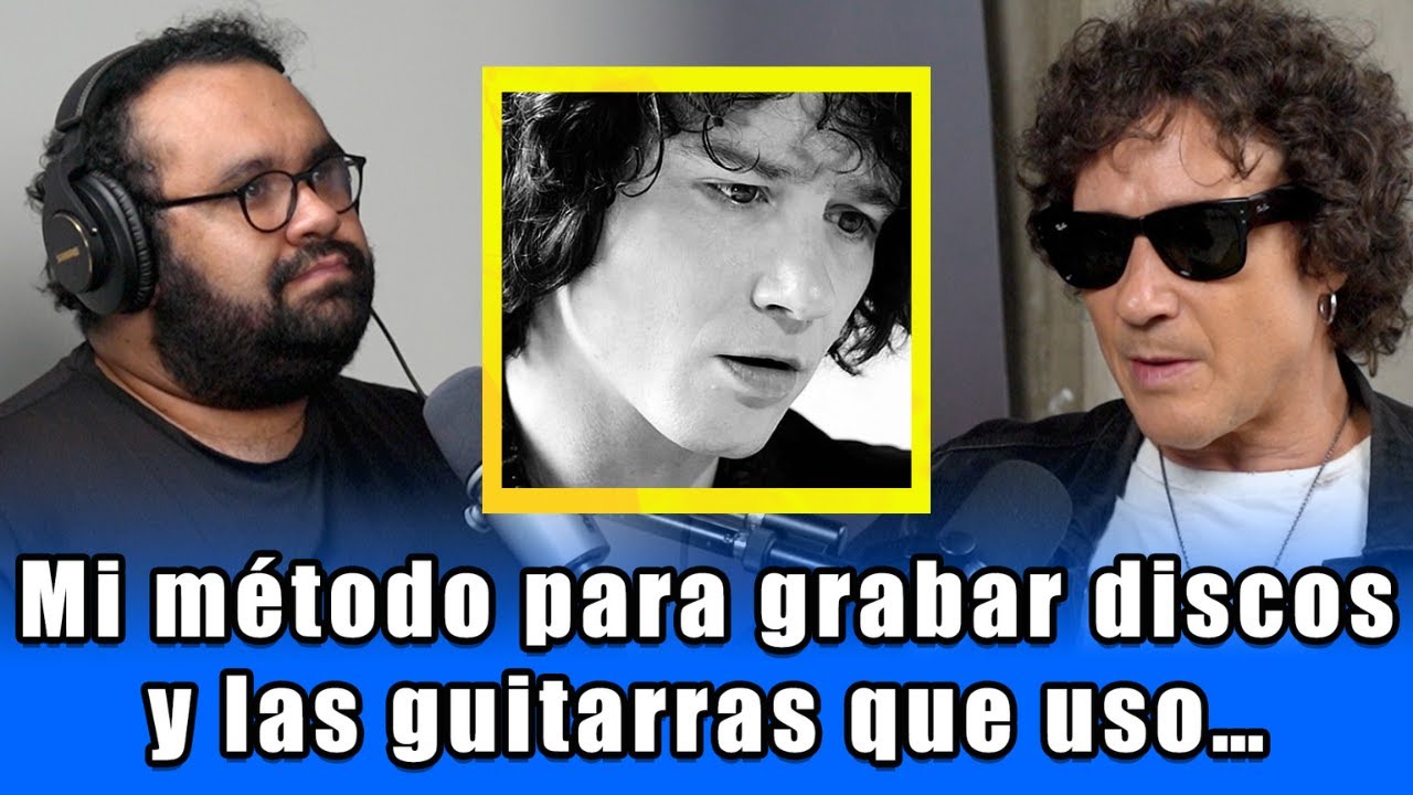 Mi método para grabar discos y las guitarras que uso | Enrique Bunbury