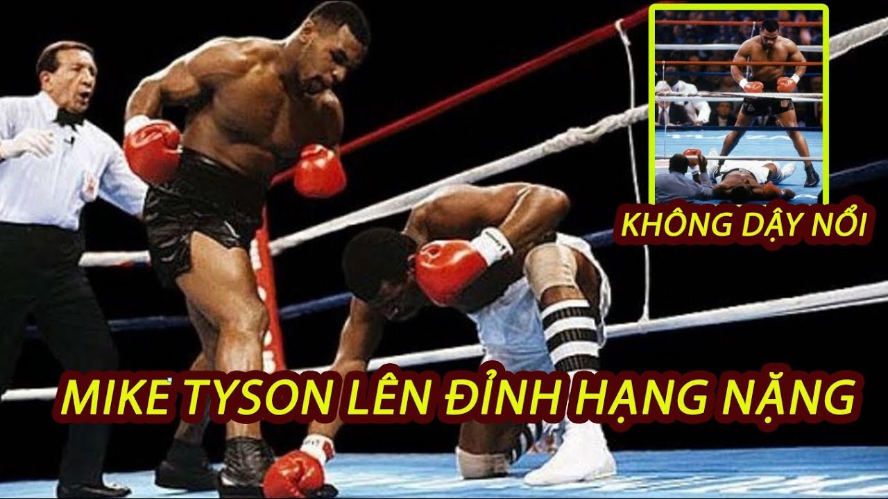 Mike Tyson LÊN ĐỈNH HẠNG NẶNG: QUÁI VẬT THÉP 22 TUỔI, NHÀ VÔ ĐỊCH OLYMPIC CŨNG CHỈ TRỤ ĐƯỢC 91 GIÂY