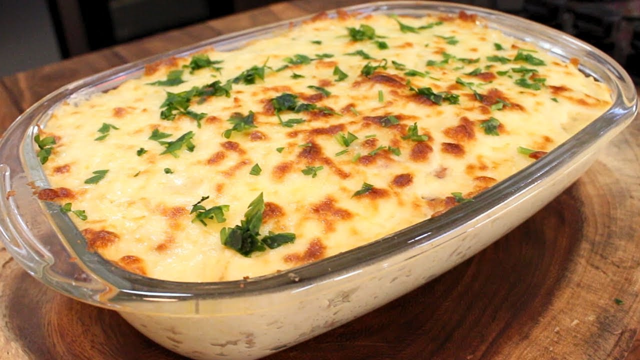 FRANGO CREMOSO GRATINADO - Fácil e Delicioso