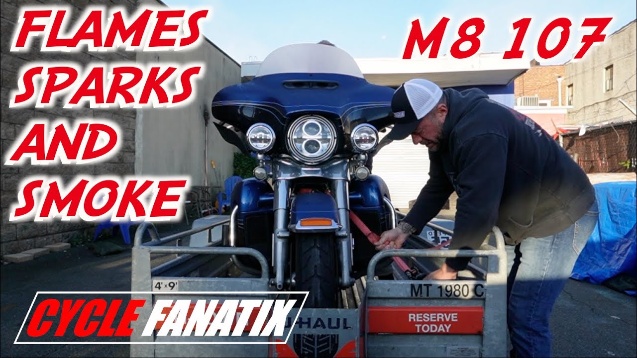 ROAD GLIDE AT JD'S CYCLE WORKS | BLOWN MOTOR 107 #roadglide #harleydavidson #cyclefanatix