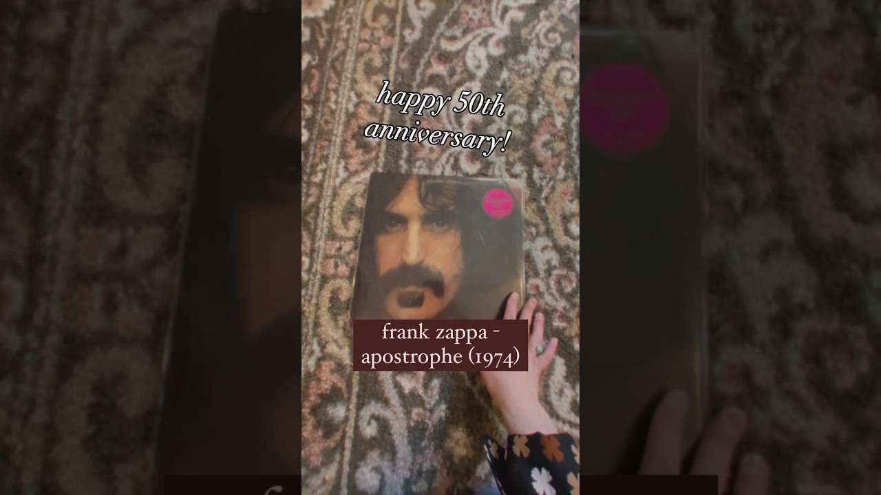 Frank Zappa&rsquo;s Apostrophe, 50 Years Later - #vinyl Monday in 60 Seconds