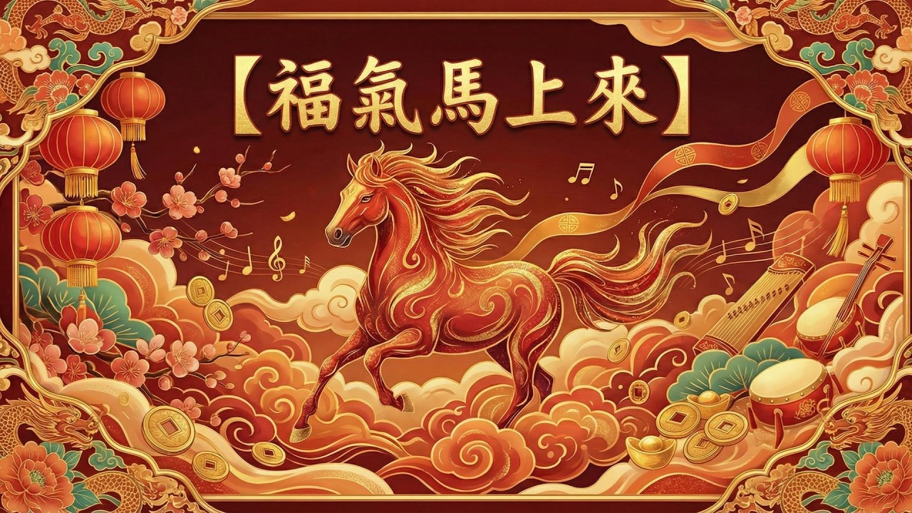 【福氣馬上來】馬年佛堂拜年歌曲
