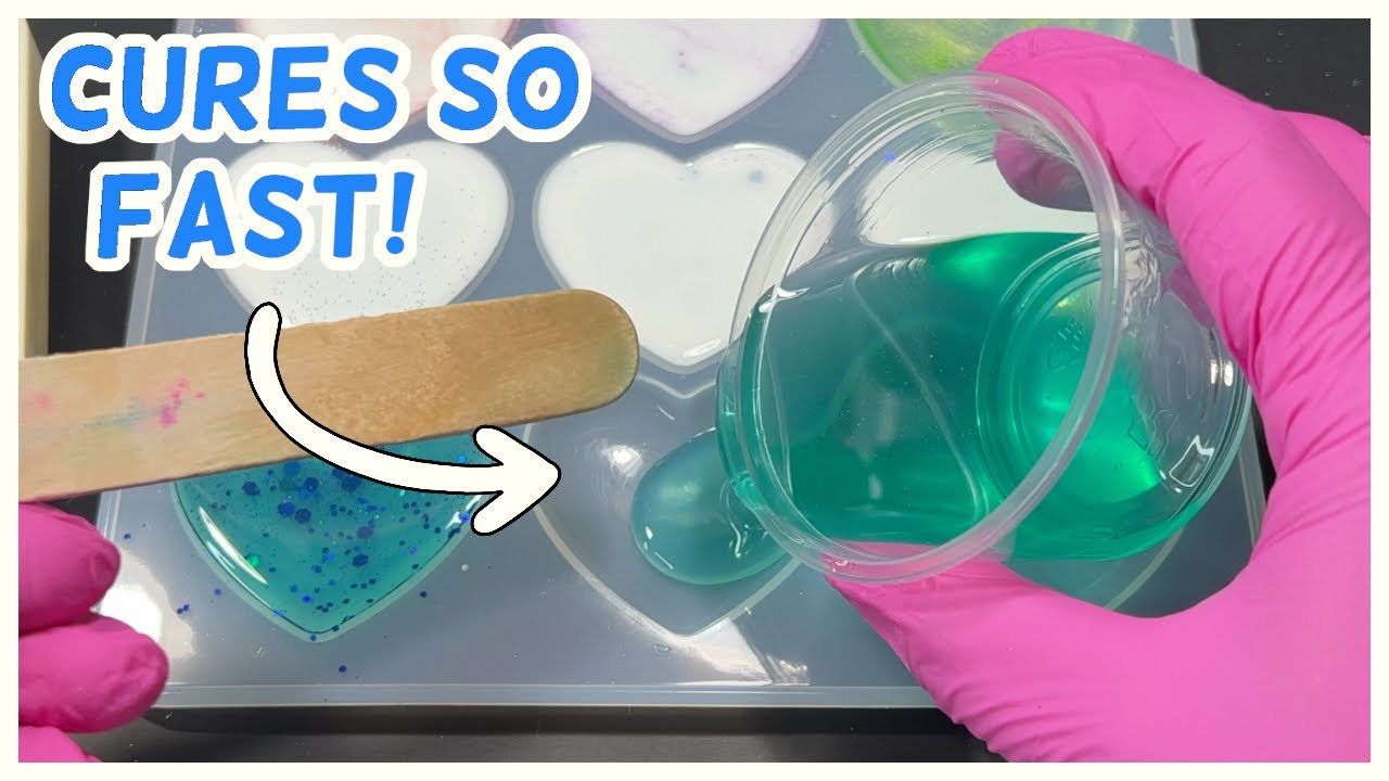 Resin that CURES in 10mins?! | POLYURETHANE Resin Demo #FastCureResin
