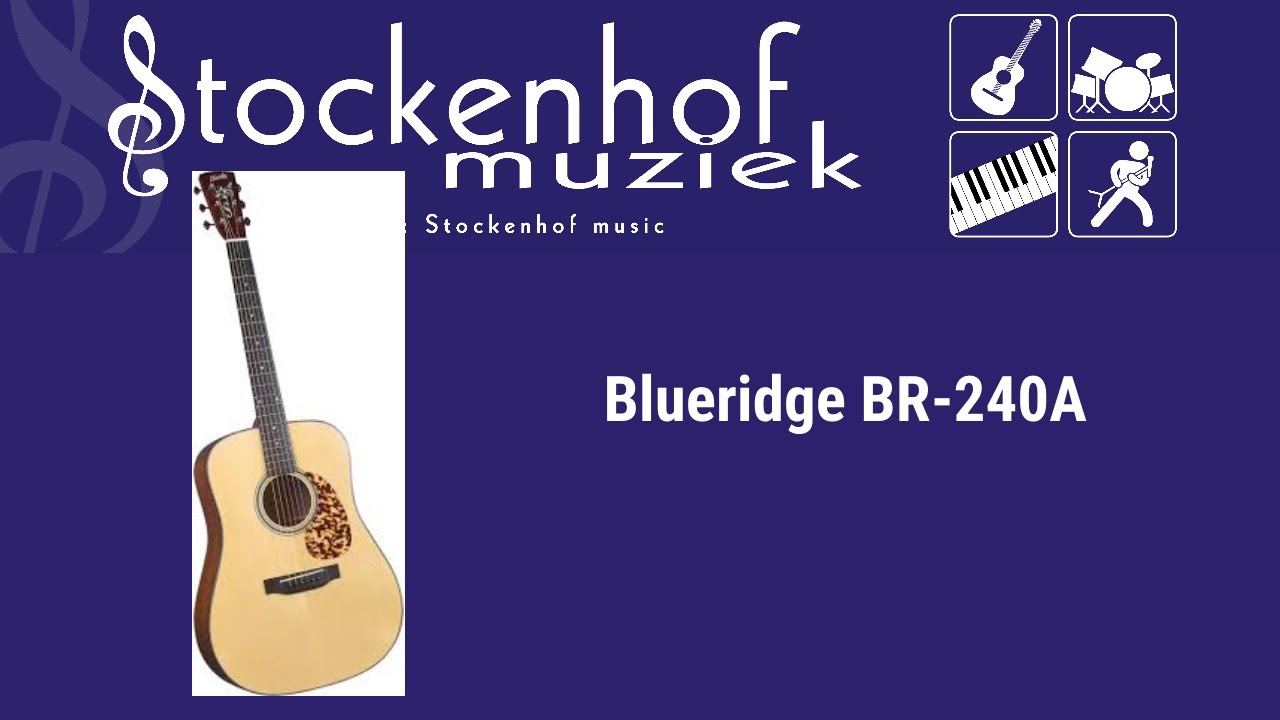 Blueridge BR-240A Dreadnought gitaar