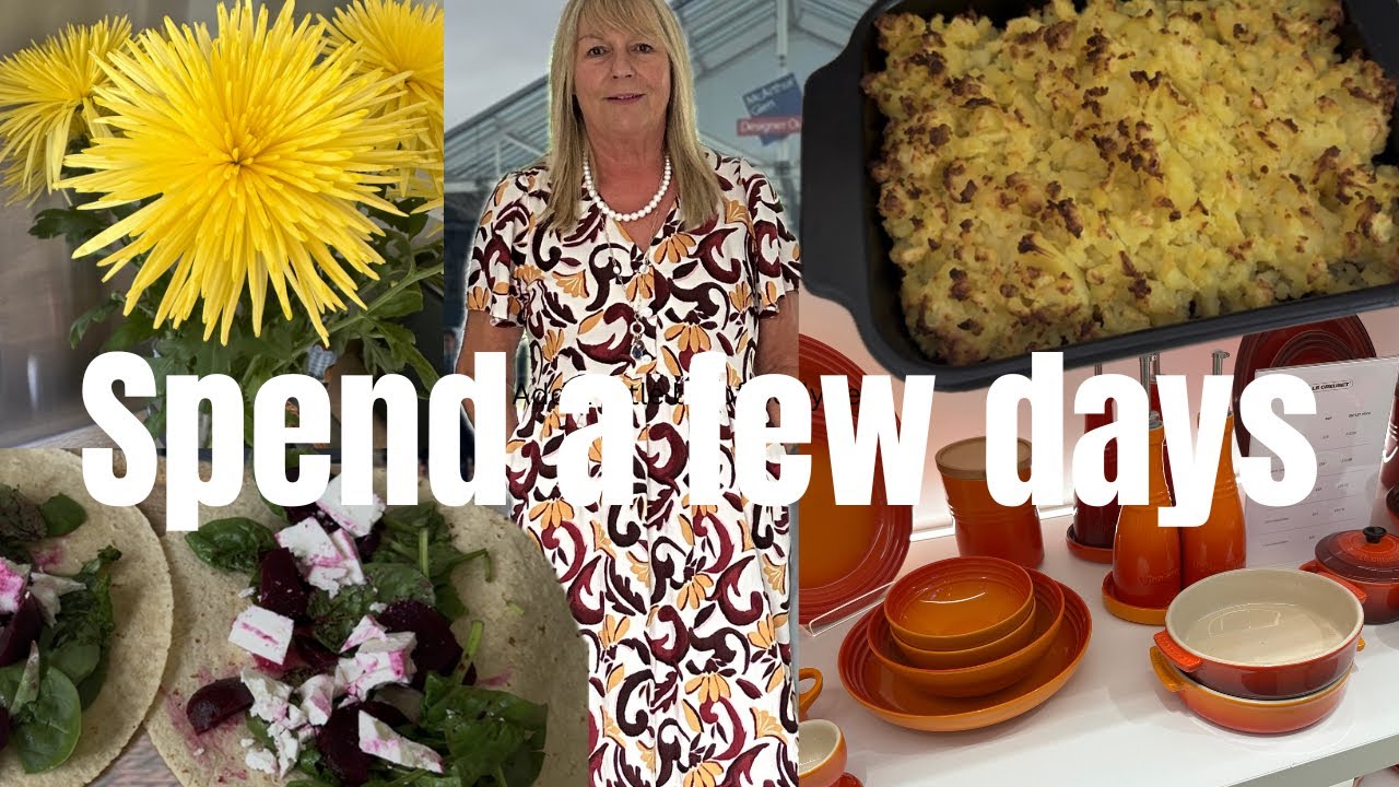 👩‍🍳Feta & Beetroot Wrap .. Beef & Lentil Cottage pie 🛍️Come Outlet Shopping with Me + Cosy Day Vlog”