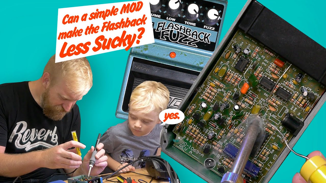 Simple mod to make the Flashback Fuzz LESS SUCKY! - Wholesome family fun - Dod FX66