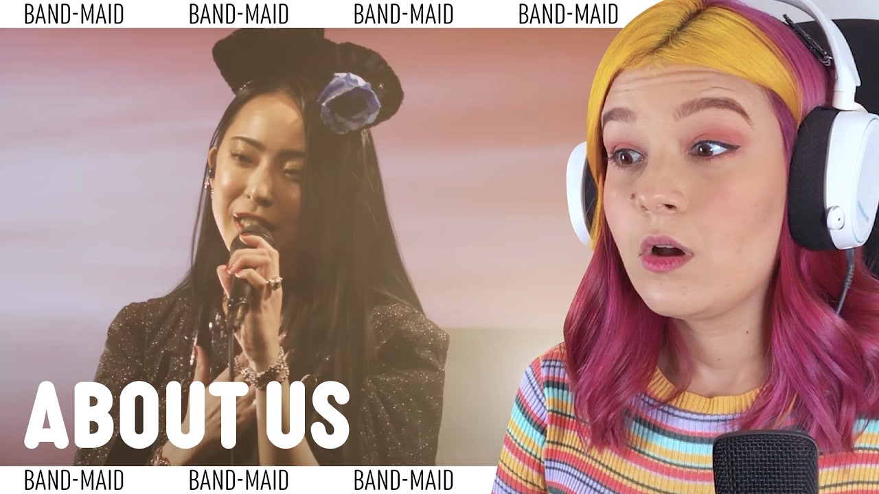 BAND-MAID 'about Us' (Official Live Video) | REACTION