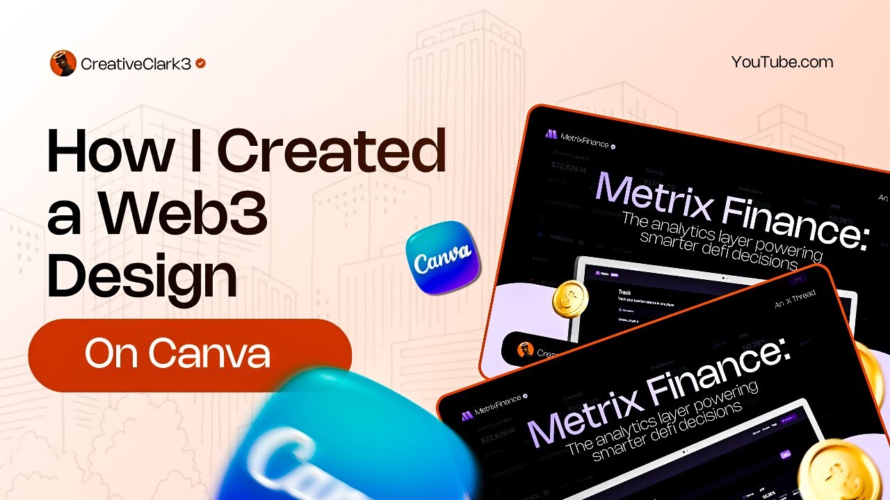 How I Created a Web3 Design Using Canva 