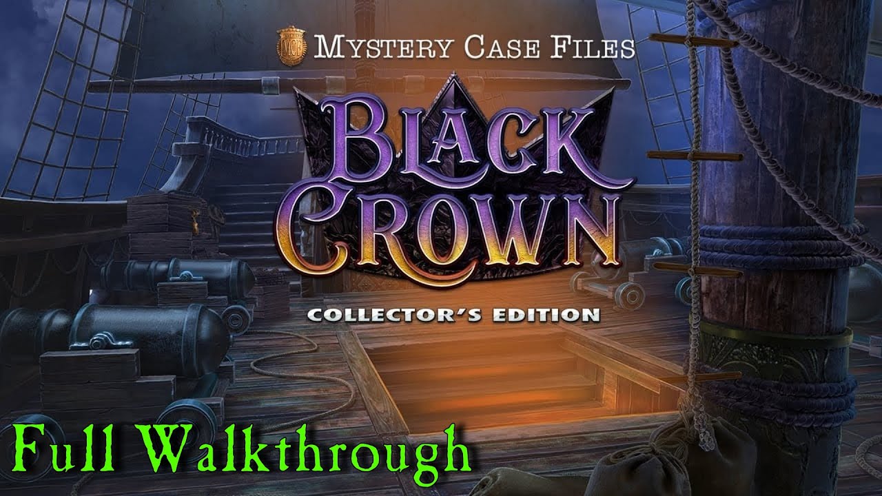 Let's Play - Mystery Case Files 20 - Black Crown - Full Walkthrough