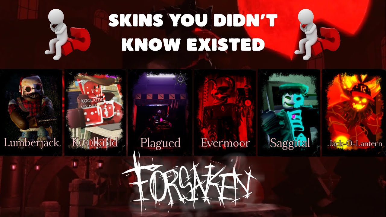 Server Wiping With KILLER SKINS YOU DIDN'T KNOW EXISTED (Forsaken)