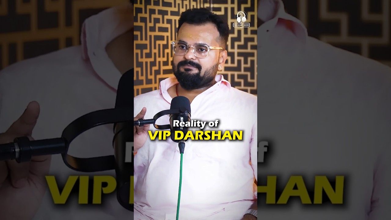 VIP darshan is available by paying money 😱💸🤑 | #podcast #spirituality #motivation #bankebiharitemple