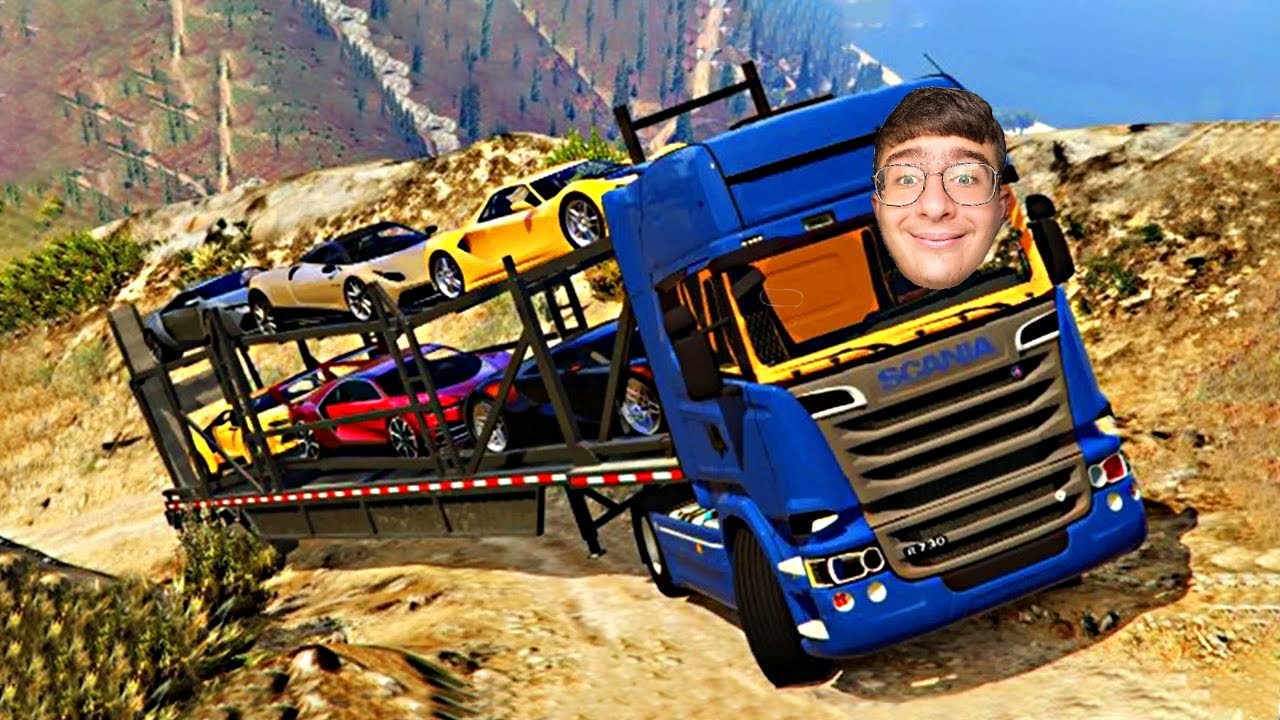 ME KAMION NE MAL - GTA 5 SHQIP !!!