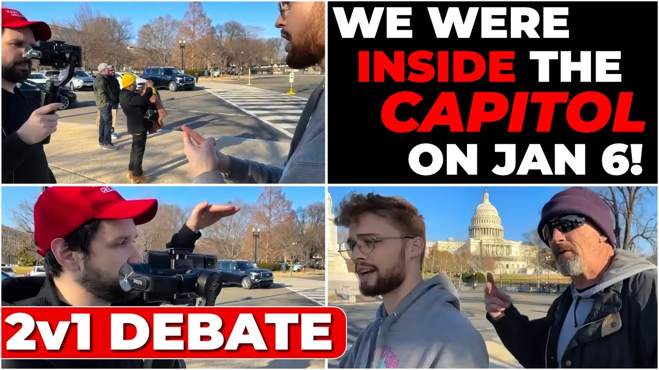 Destiny Breaks MAGA Character, Debates Jan 6 Trump Supporters