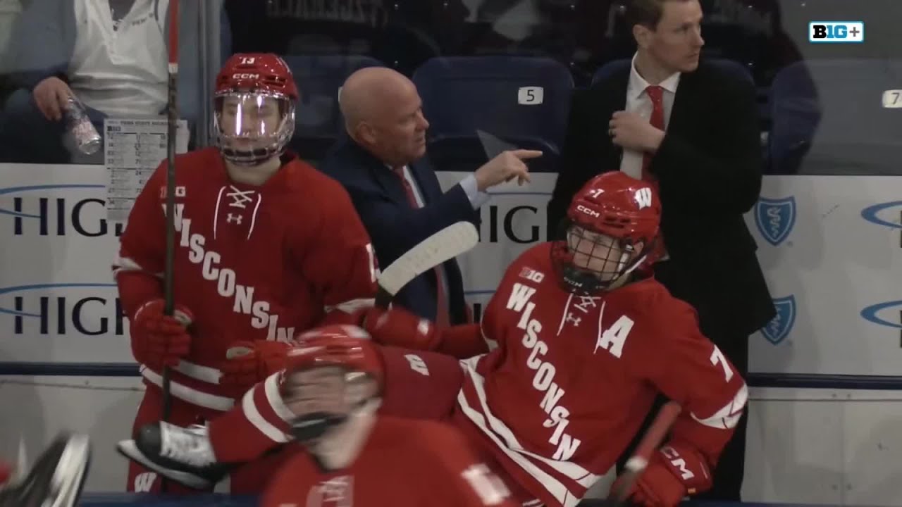 Highlights at Penn State || Wisconsin Hockey || March 5, 2026