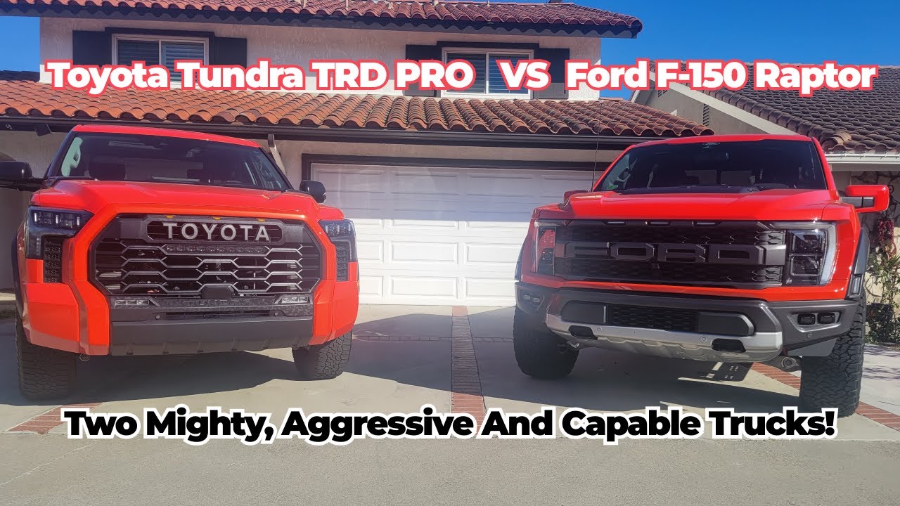 Ford F-150 Raptor 2022 года против Toyota Tundra TRD PRO 2022 года: какой пикап лучше?