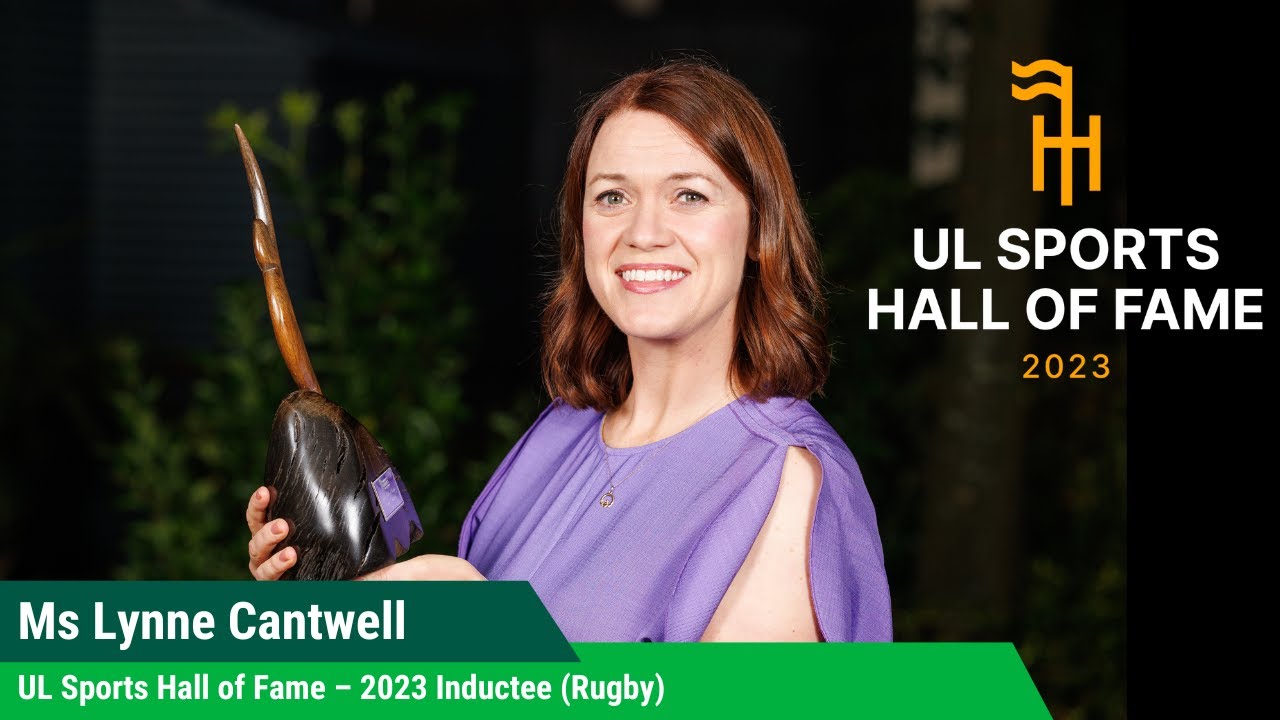 Ms Lynne Cantwell - UL Sports Hall of Fame &ndash; 2023 Inductee (Rugby)