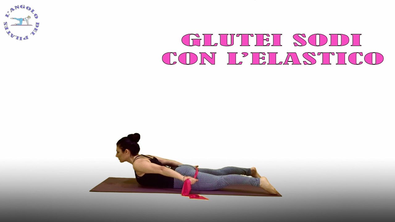 Pilates   circuito glutei con elastico | gambe e glutei con elastico lungo