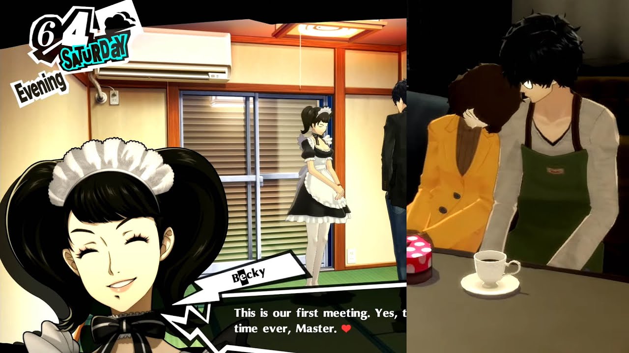 Persona 5 Royal Kawakami Romance - Confidant Rank 1 to 10 (All Sadyo Kawakami Scenes)