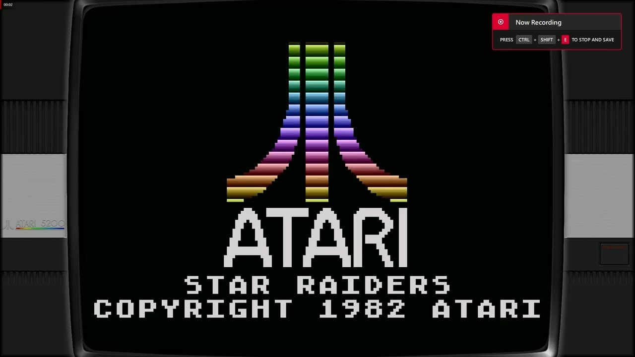 Star Raiders (Atari 5200) – The Legendary Space Combat Simulator That Defined a Genre!