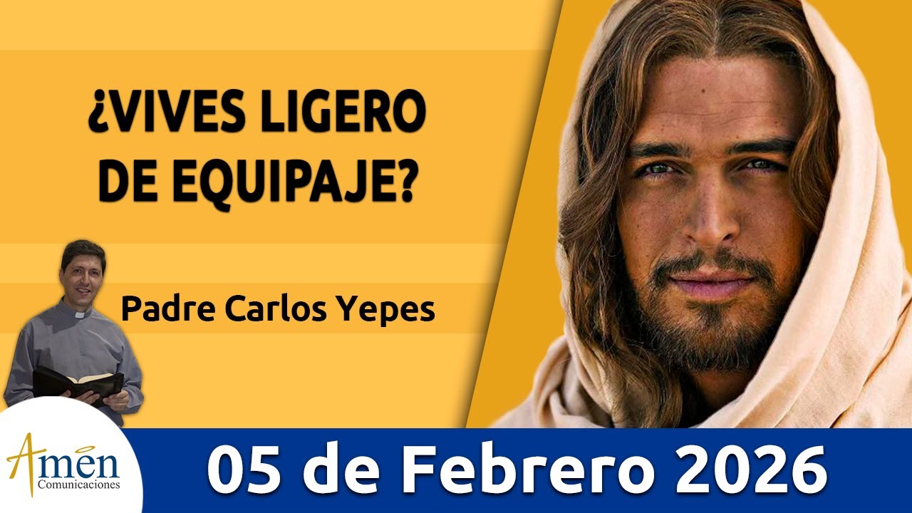 Evangelio De Hoy, Jueves 5 Febrero 2026 #PadreCarlosYepes l Marcos 6, 7-13 #Evangelio