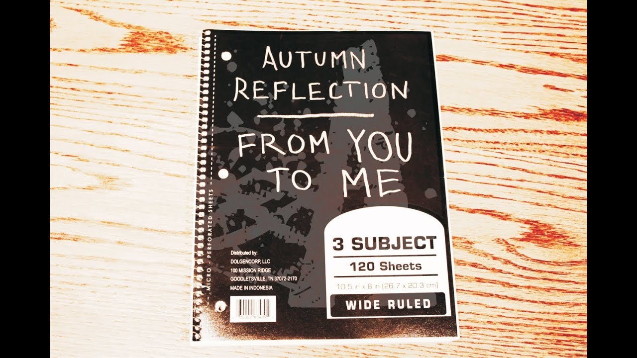 Autumn Reflection - From You To Me (Acoustic Lyric Video)
