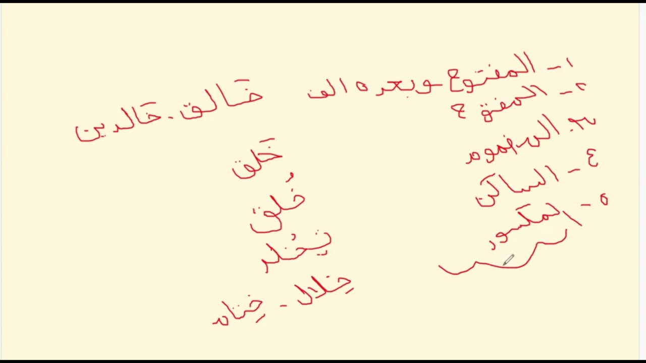 1-معلومة تجويديه (الحروف المفخمه والمرققه)