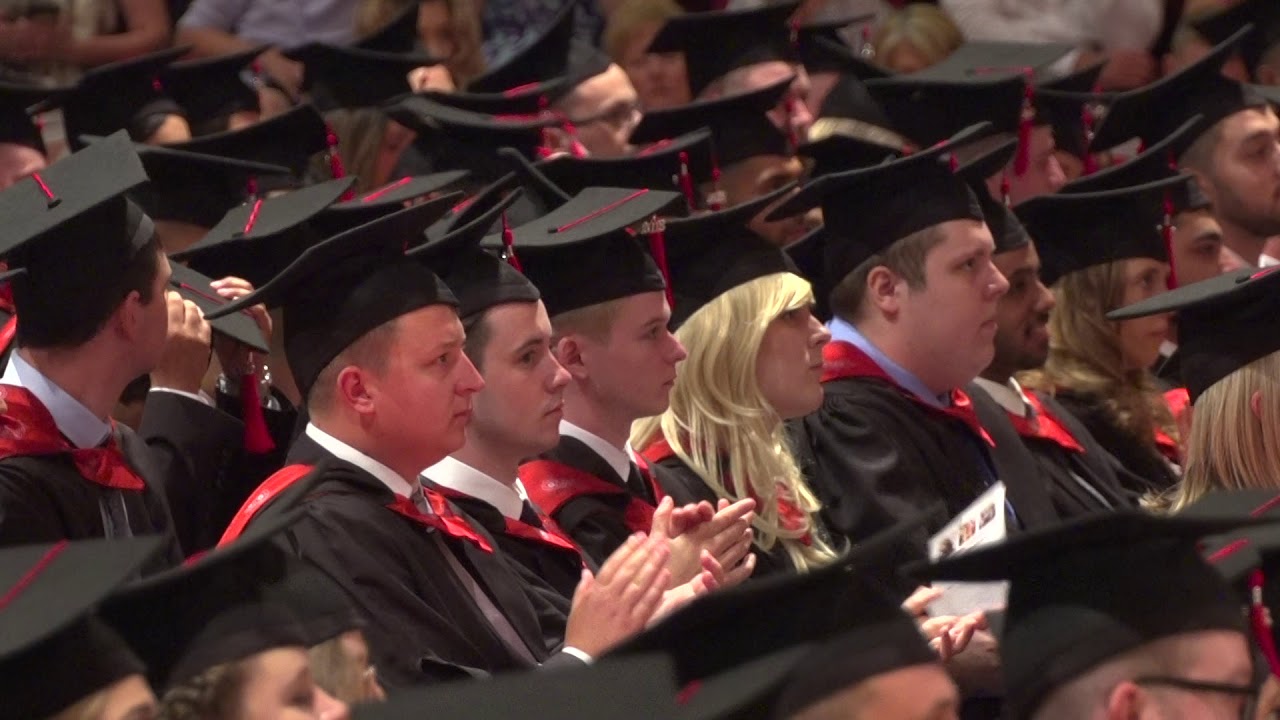UCLan Graduation Ceremony: Wednesday 18 July 2018 – Afternoon