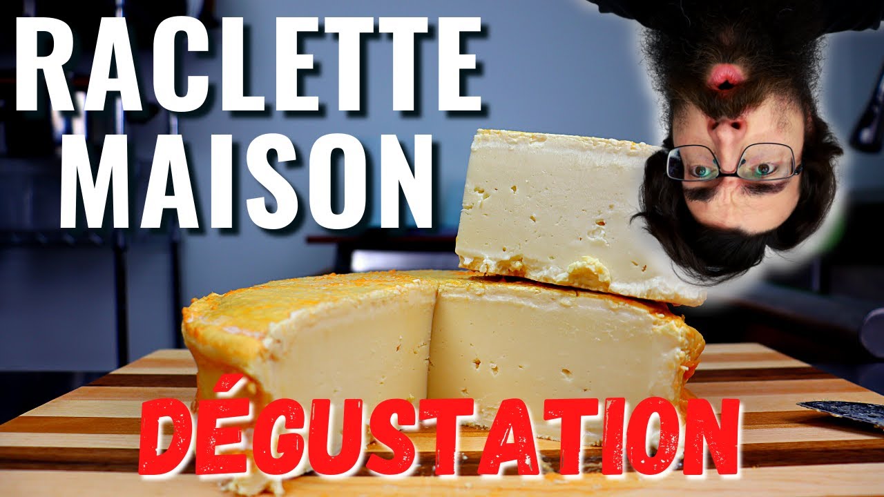 Raclette maison renversante apr&egrave;s 2 mois d&rsquo;affinage 🧀