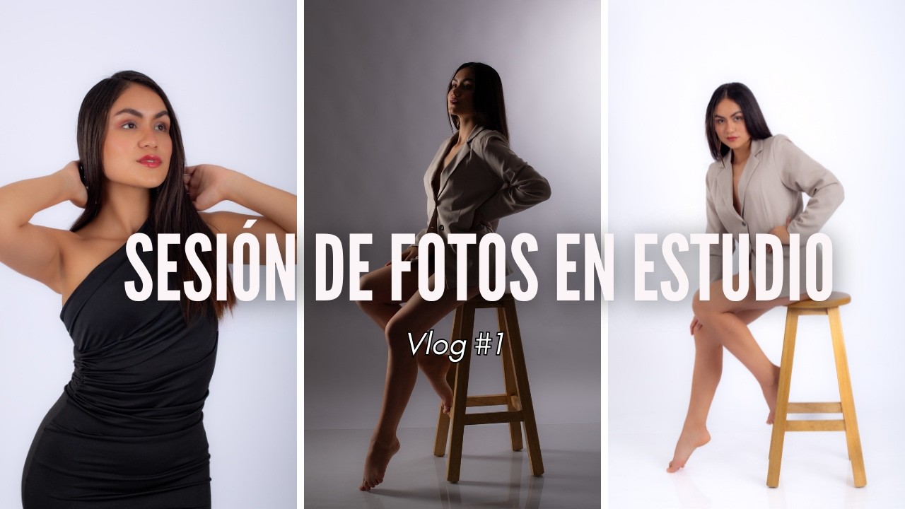 Así es una sesión de fotos REAL en estudio 📸😂 | Vlog con Rusely