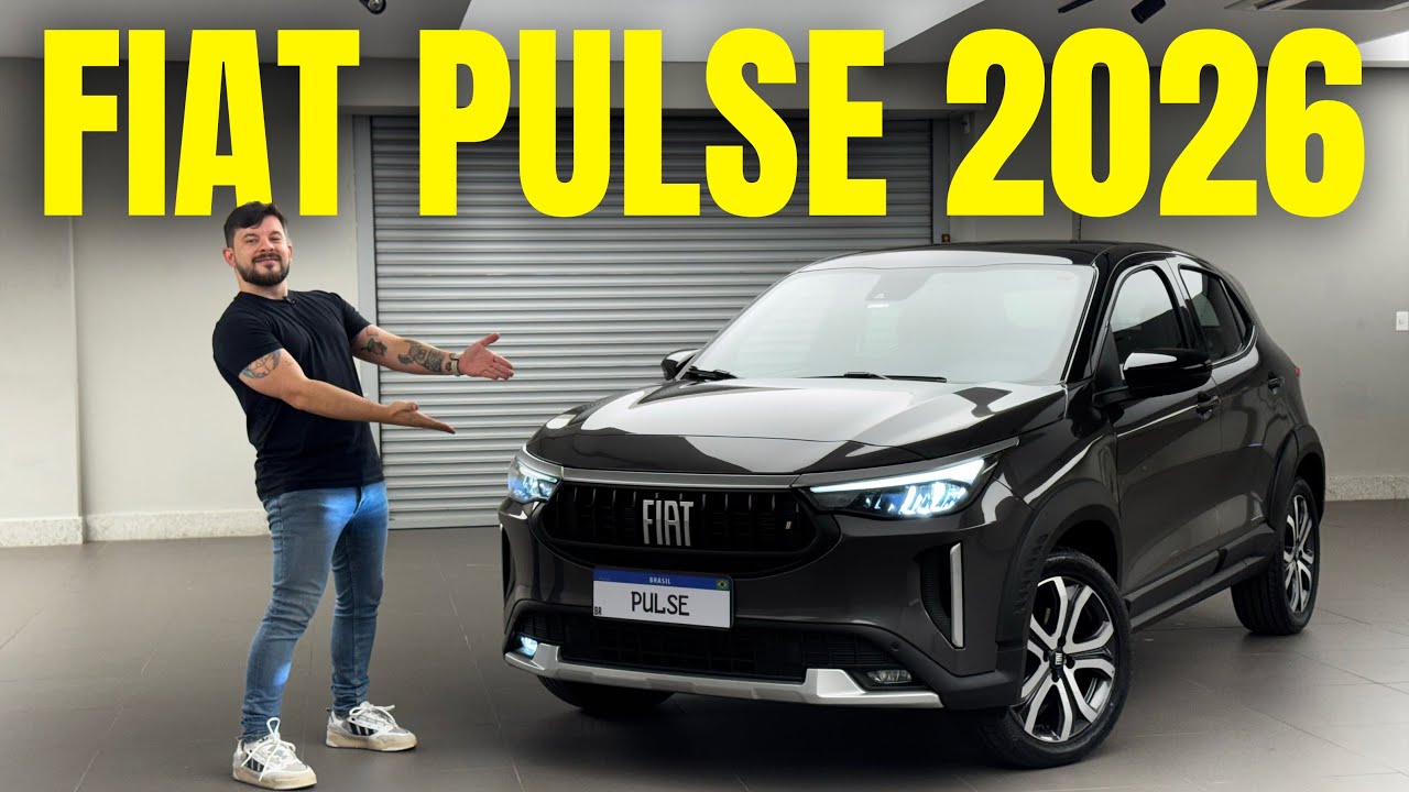 FIAT PULSE 2026: O que mudou? Saiba tudo!