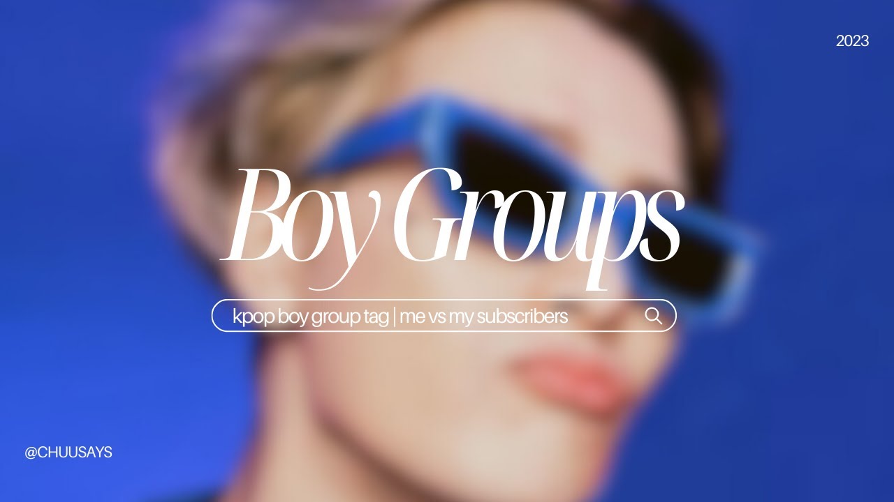 kpop boy group tag | me vs my subscribers