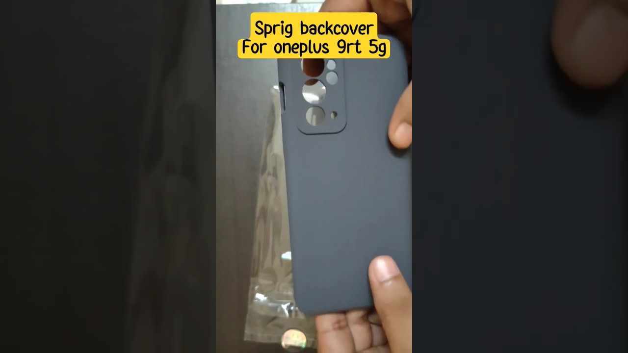SPRIG backcover for OnePlus 9rt 5g | best back cover #shorts #youtubeshorts #trending #youtube
