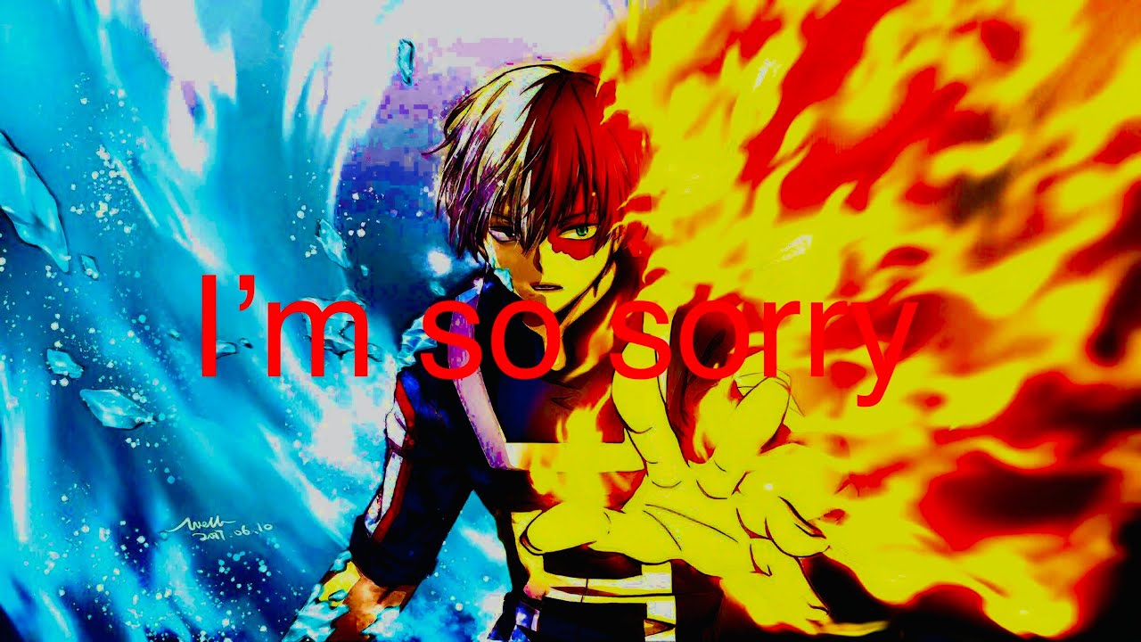MHA - shoto todoroki (AMV) I’m so sorry (imagine dragons)